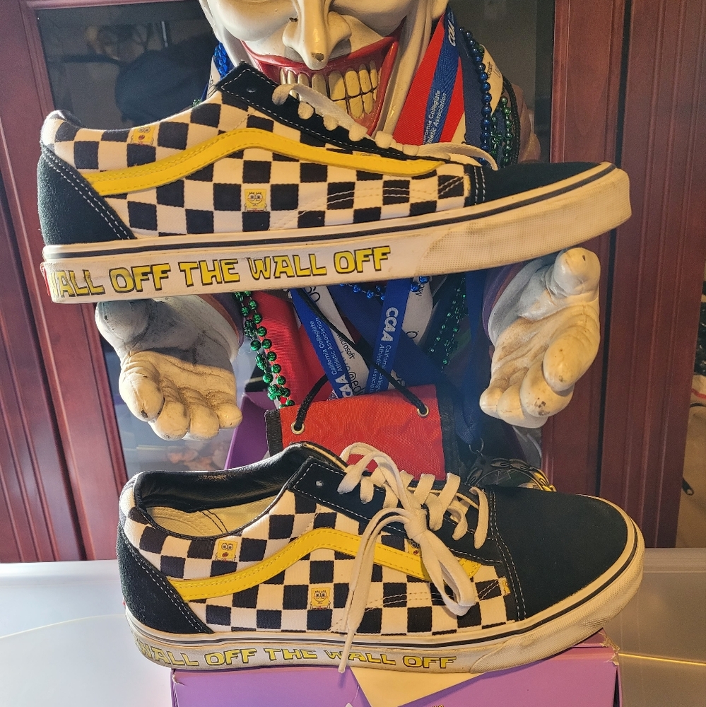 USED VANS SpongeBob Shoes